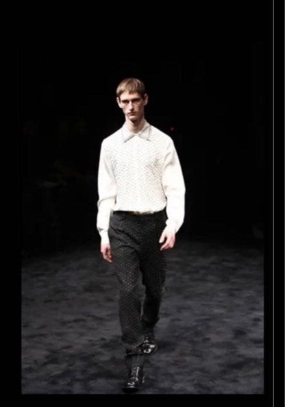 PRADA 2009FW Studded Shirt Collection Piece #QY7IGU