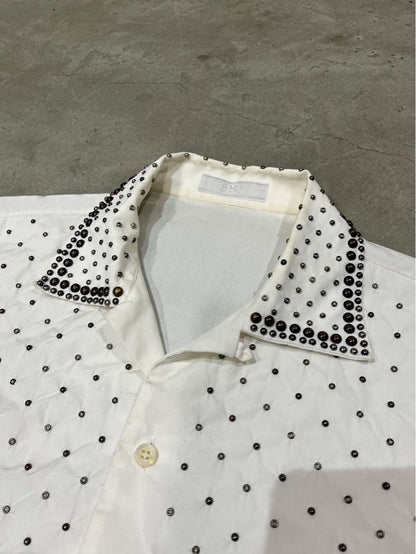 PRADA 2009FW Studded Shirt Collection Piece #QY7IGU