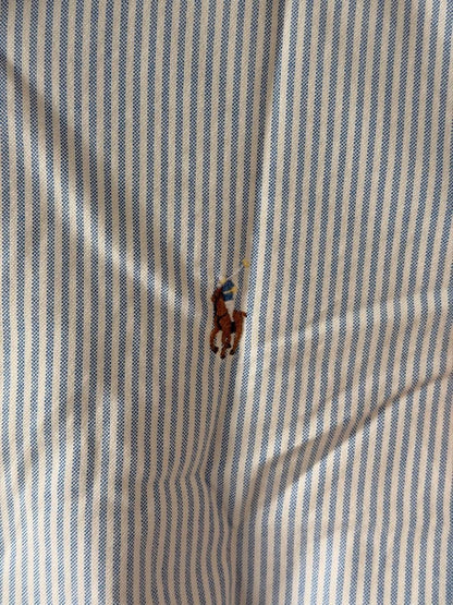 Ralph Lauren Striped Long Sleeve Shirt, Size L #QYINP8