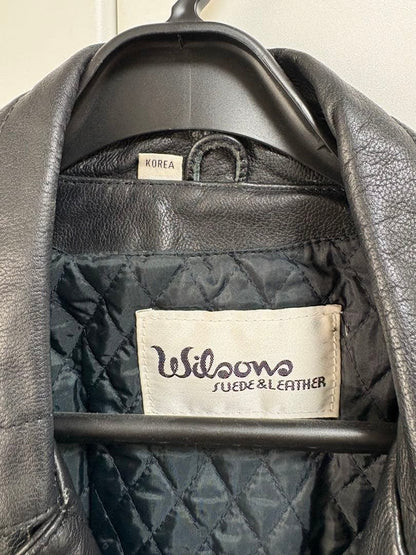 Wilson fringed biker jacket, size 44 #QY9NLK