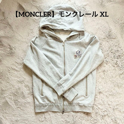 MONCLER Moncler double zip-up hoodie XL #QY6VDT