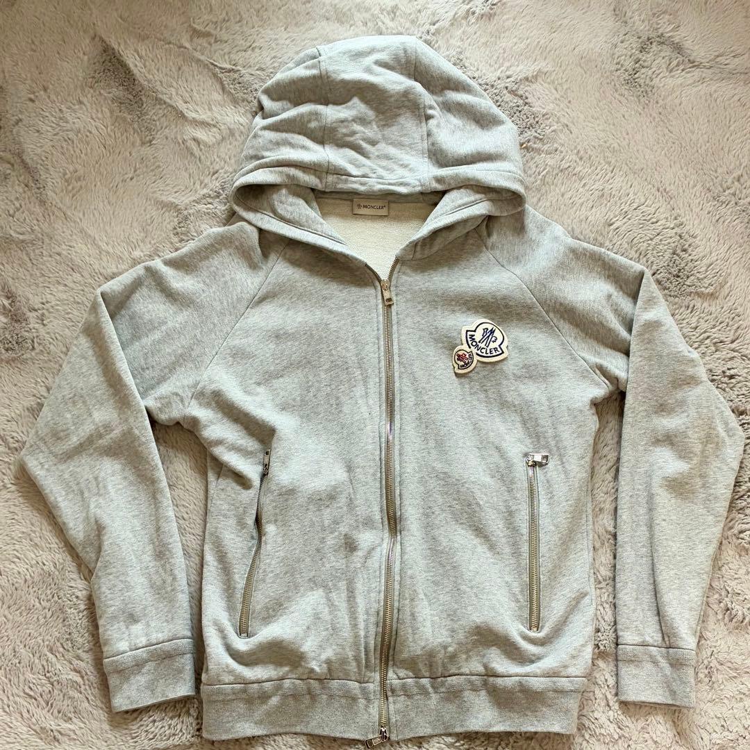 MONCLER Moncler double zip-up hoodie XL #QY6VDT