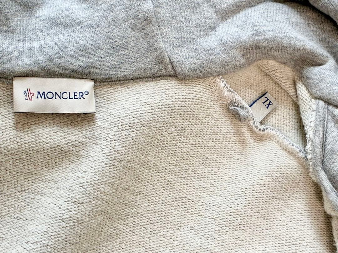 MONCLER Moncler double zip-up hoodie XL #QY6VDT