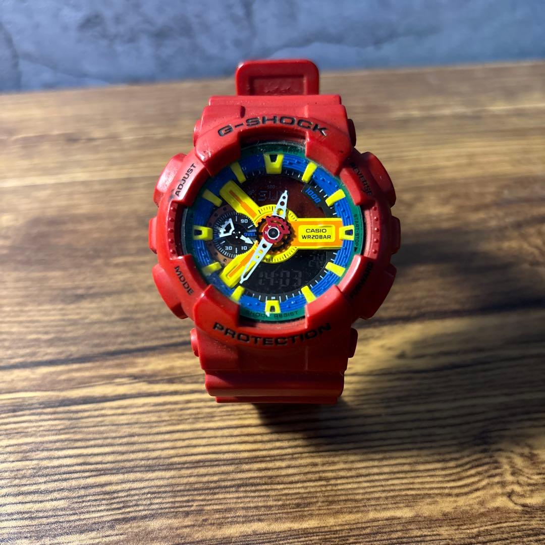 CASIO G-SHOCK GA-110FC-1AJF Red #QY3GBM