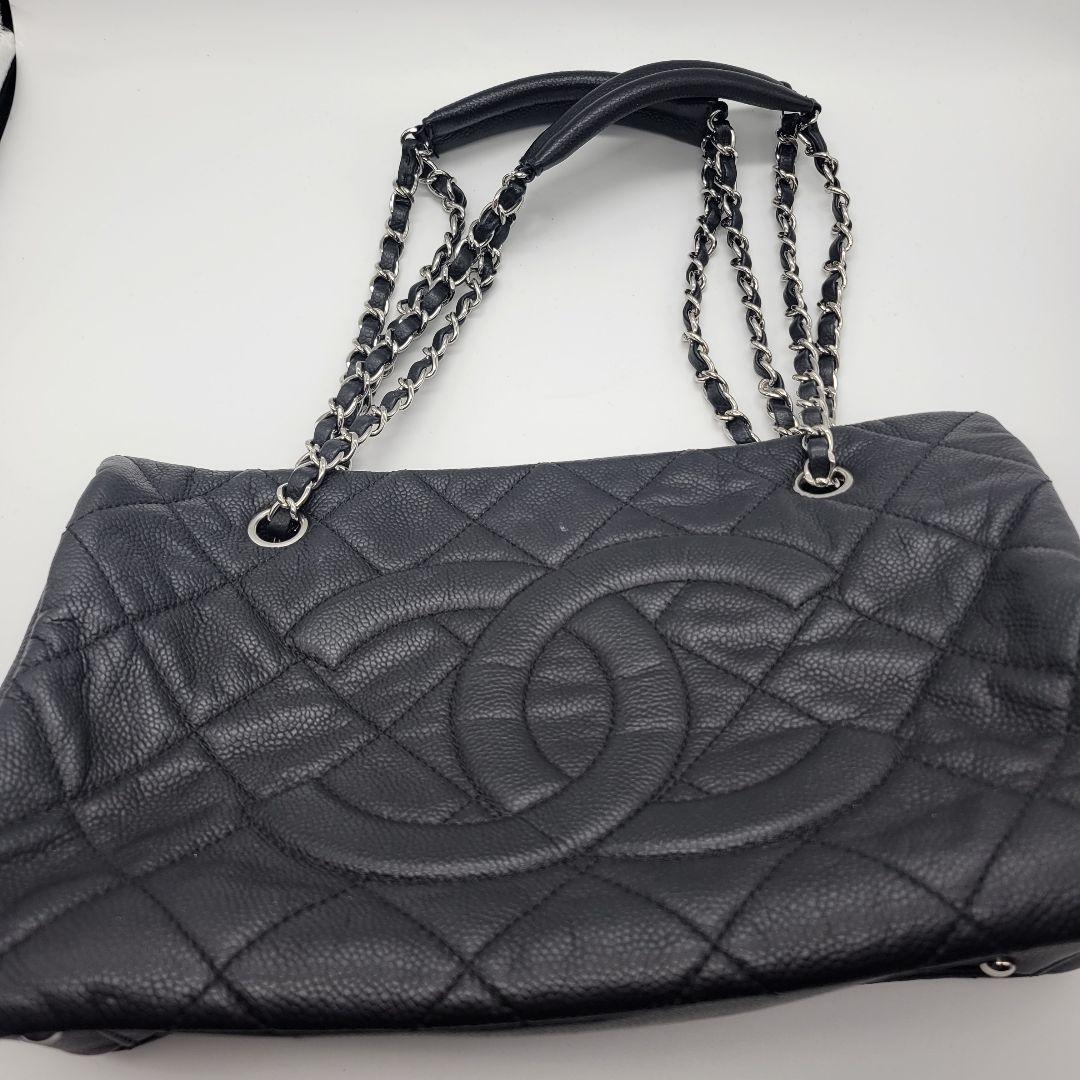 CHANEL Black Leather Handbag #QYDJNL