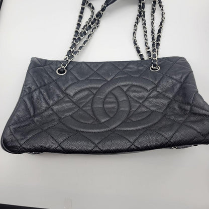 CHANEL Black Leather Handbag #QYDJNL