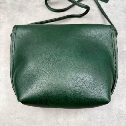 COACH Old Coach Shoulder Bag, Made in USA, Green Leather #QYIGAN
