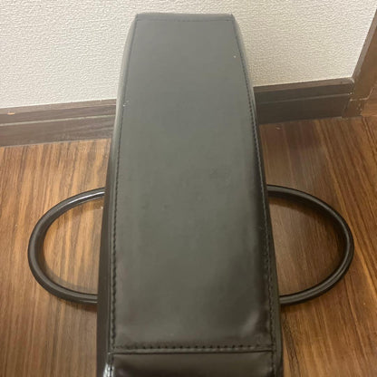 LOUIS VUITTON Epi Jasmin Handbag Black Leather Double Handle Zipper #QY1I7V