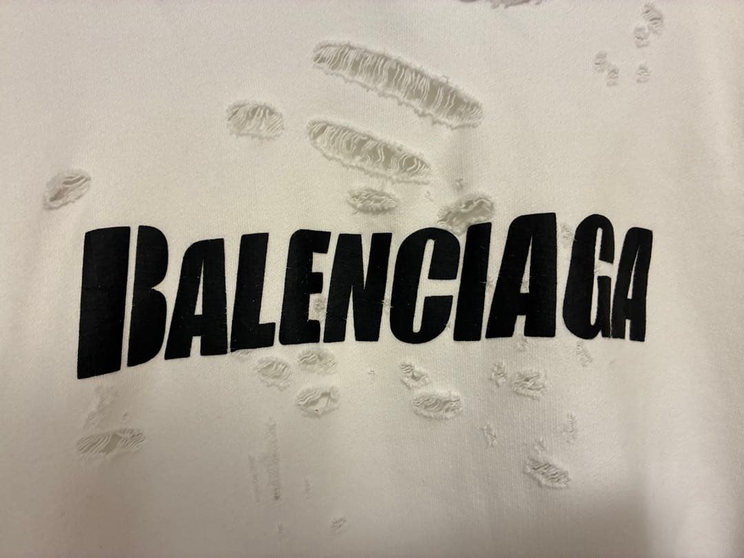Balenciaga Destroy Pullover Hoodie Size L #QYC0EM
