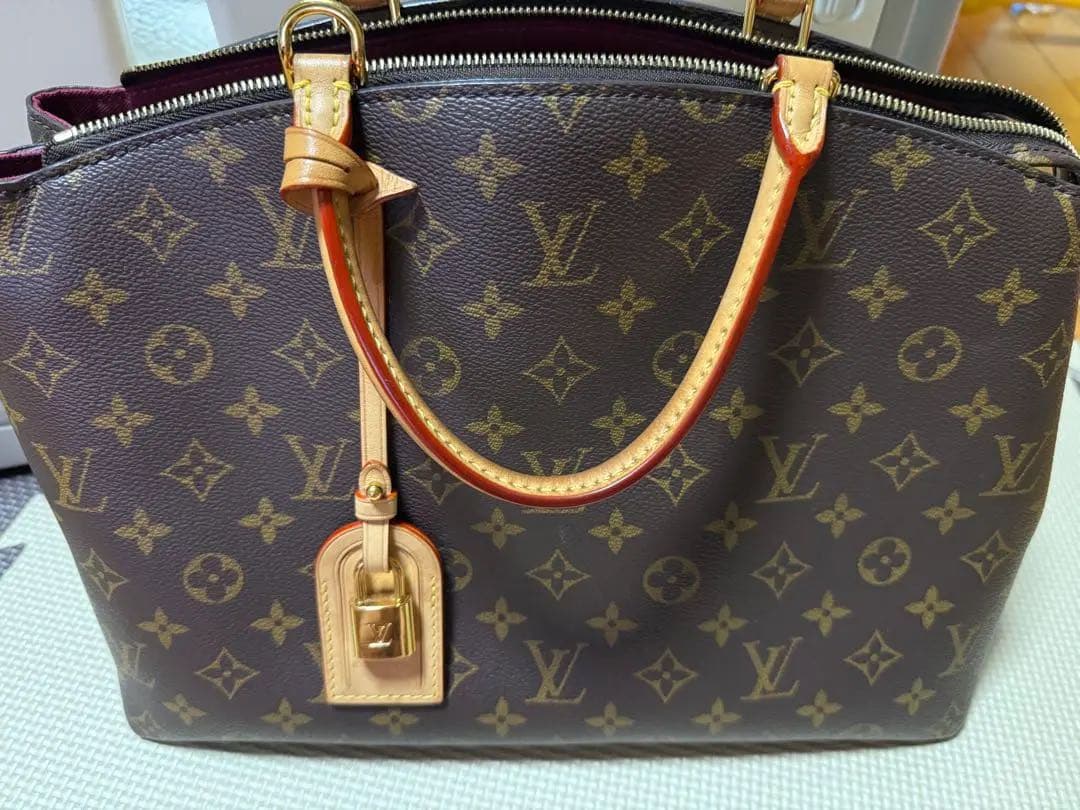 LOUIS VUITTON Handbag Brown Monogram Canvas Shoulder Bag #QY7B97