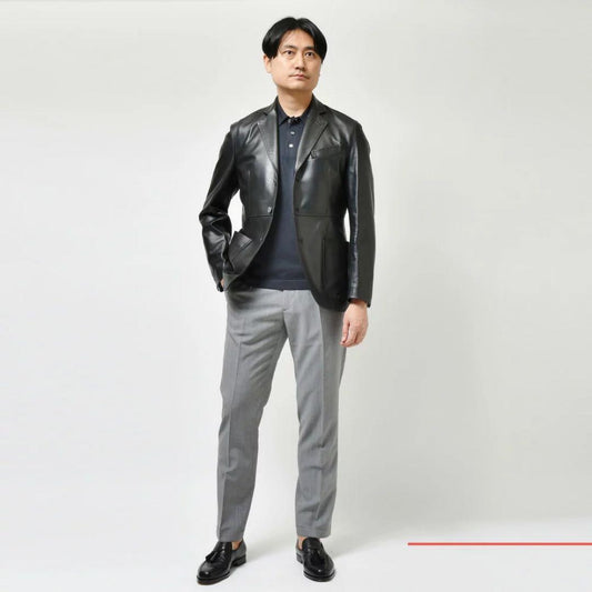 Cinquanta Lamb Leather Jacket H613 #QYBSYQ