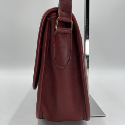 COACH Shoulder Bag, Leather, Red, Old Coach #QYBT1I