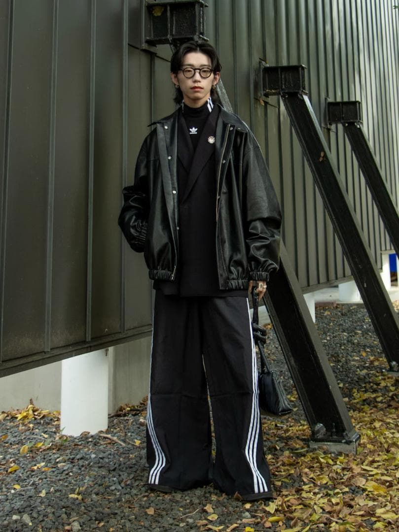 CODA SYNTHETIC LEATHER OVERSIZED JACKET #PF7J7B