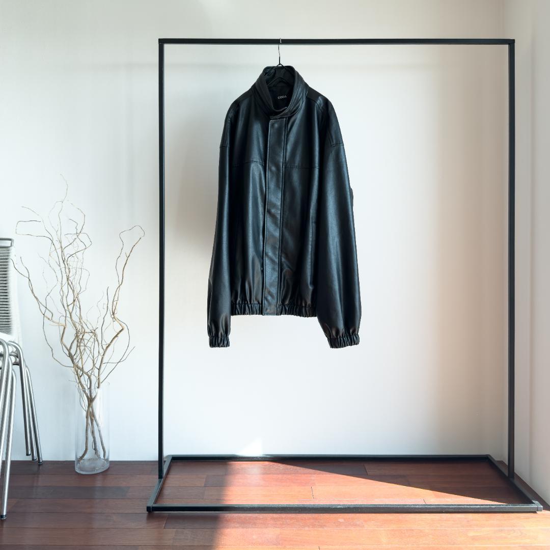 CODA SYNTHETIC LEATHER OVERSIZED JACKET #PF7J7B