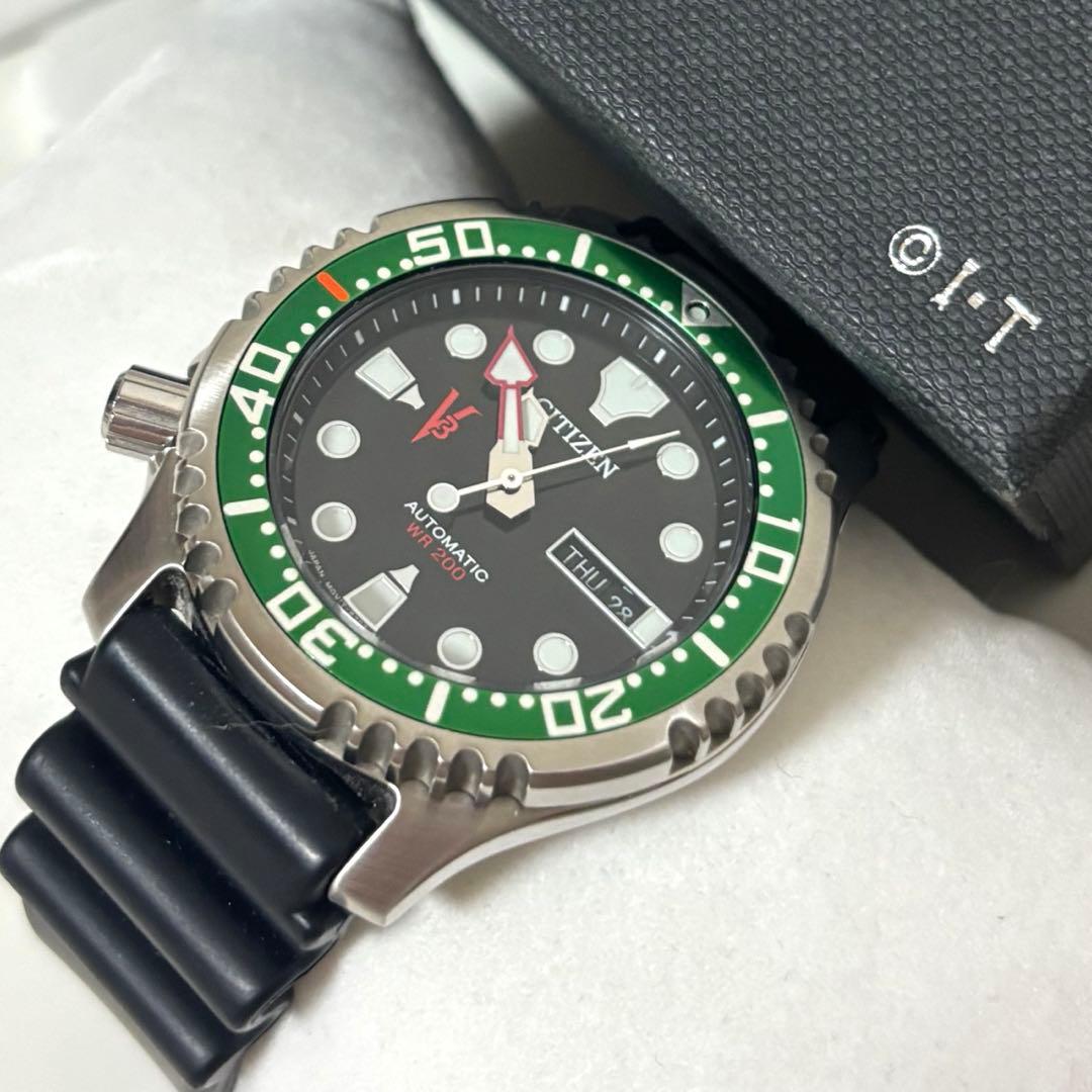 Kamen Rider V3 45th Anniversary Citizen Wind-Up Watch #QY01B8