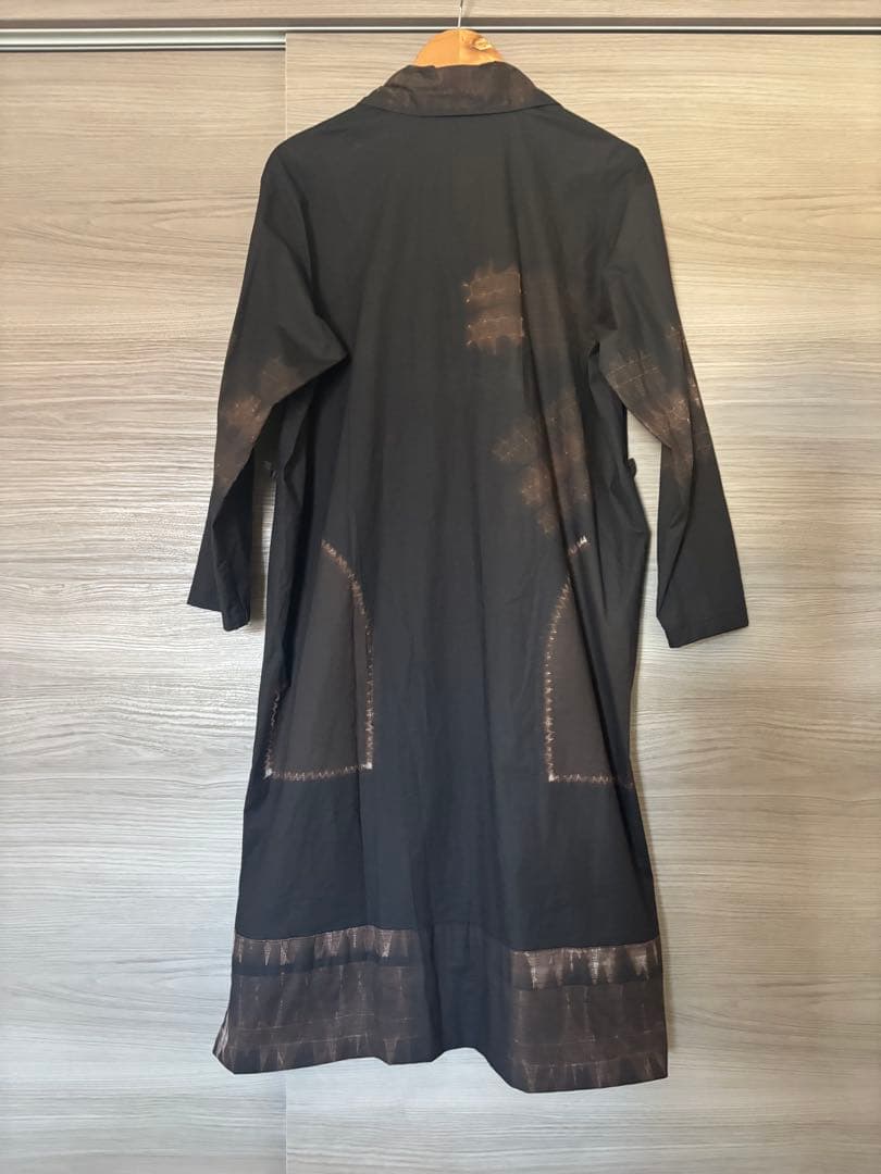 Issey Miyake long-sleeved shirt, discharge dyed #QYFVBT