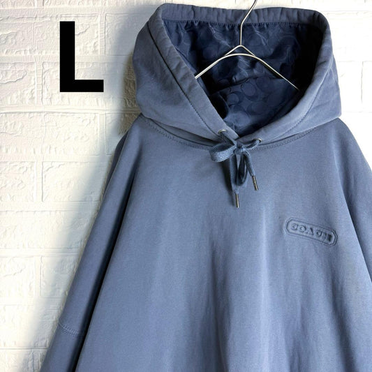 COACH Signature Oversized Hoodie #QY0FQB