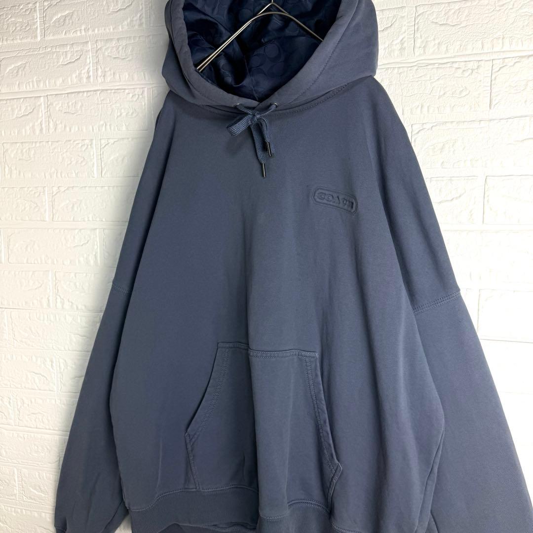 COACH Signature Oversized Hoodie #QY0FQB