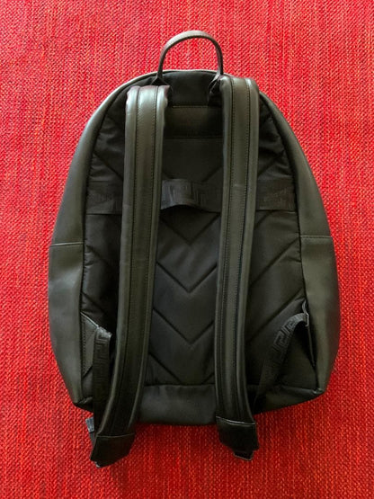 VERSACE Medusa Leather Backpack Patchwork Unisex #QYC848