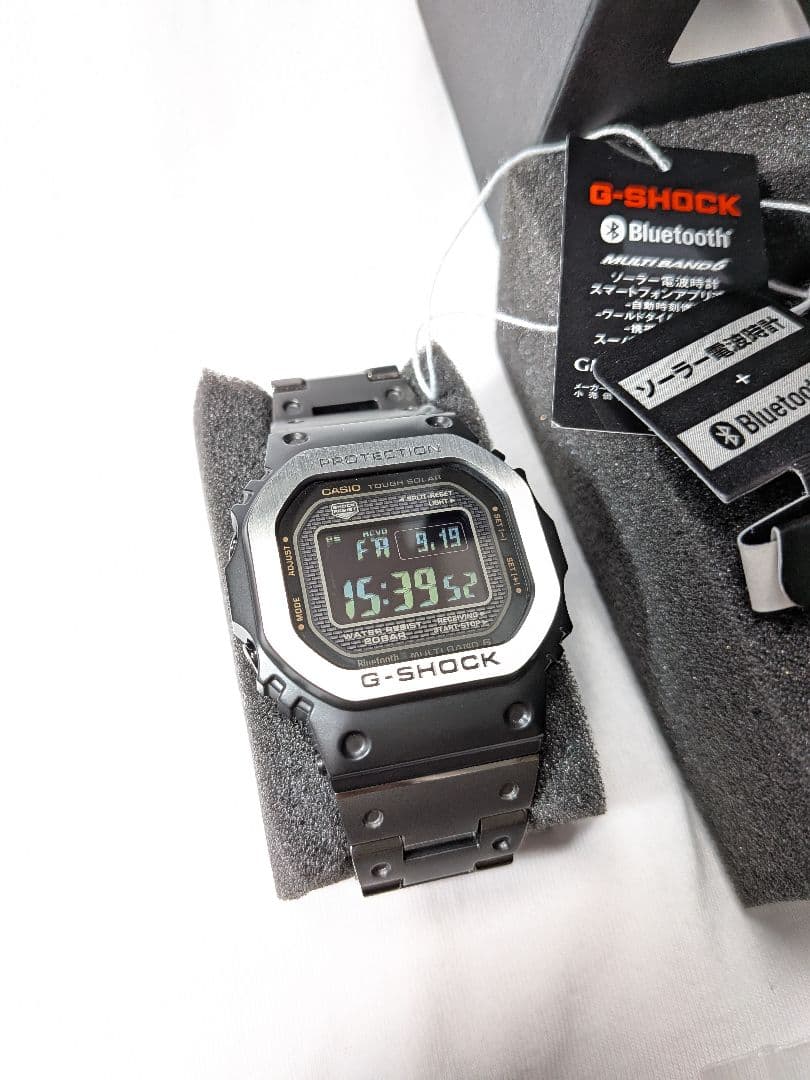 Includes extra links. GMW-B5000MB-1JF Full Metal. Made in Japan. #QYAJ8A