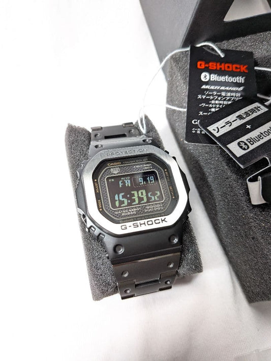 Includes extra links. GMW-B5000MB-1JF Full Metal. Made in Japan. #QYAJ8A
