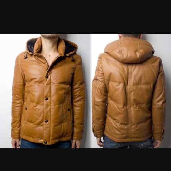 Burberry Black Label Leather Jacket #QY1AIX