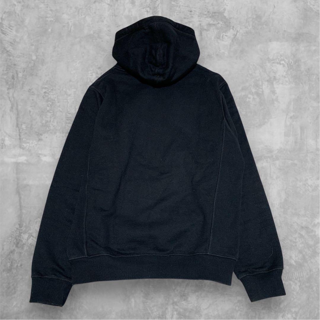 DIOR Pullover Hoodie with Atelier Logo, Black, Size S #QYE5VW