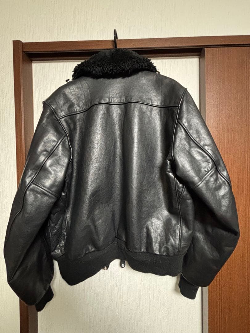 Schott Bomber Jacket G-1 Flight Jacket 42 XL #QYC85P