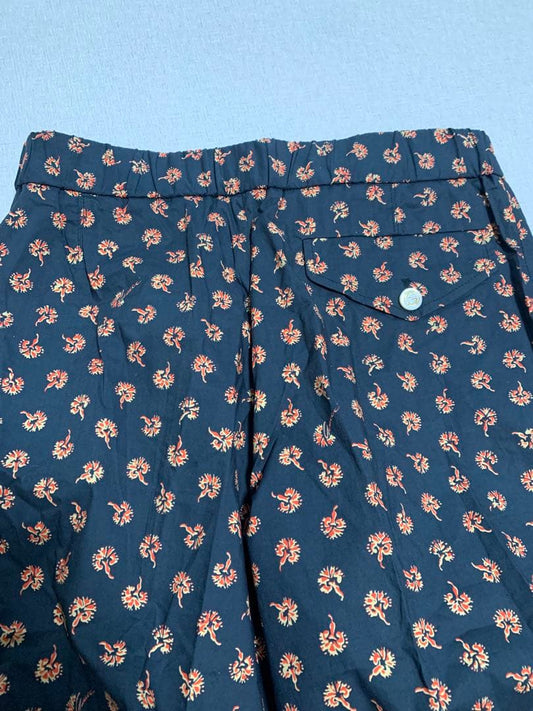 Gucci Floral Print Pants, Size 44, Early Michele Collection, Try-on Only #QYGQ49