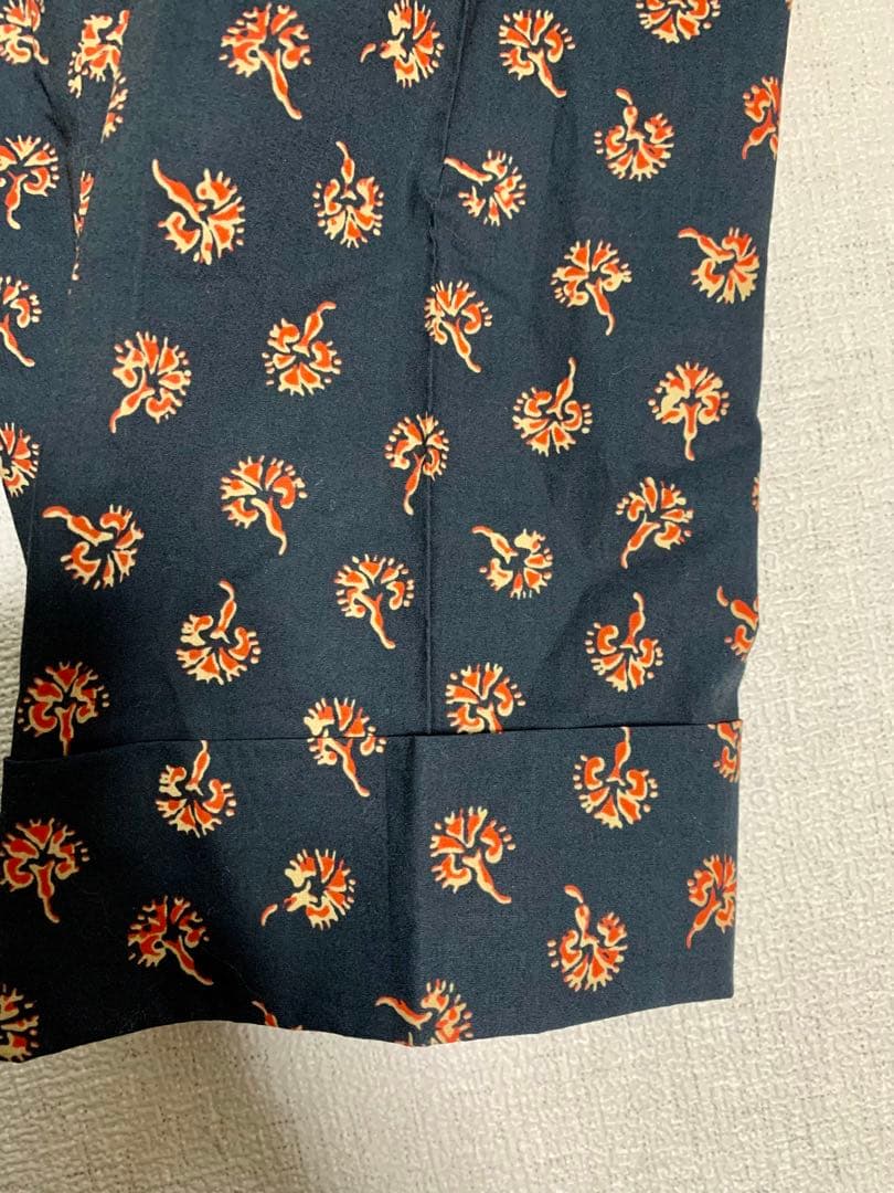 Gucci Floral Print Pants, Size 44, Early Michele Collection, Try-on Only #QYGQ49