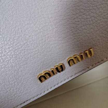 MIUMIU Madras 2-way handbag #QYBDRM