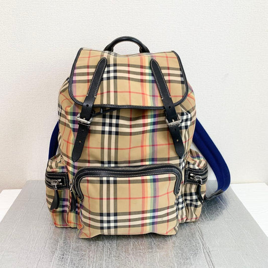 BURBERRY backpack Nova check rainbow #QYFNOR