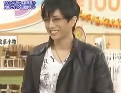 d.k.f GACKT's leather jacket #QYKSWJ