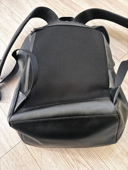 COACH Pebble Leather Backpack Black #QYKDGI