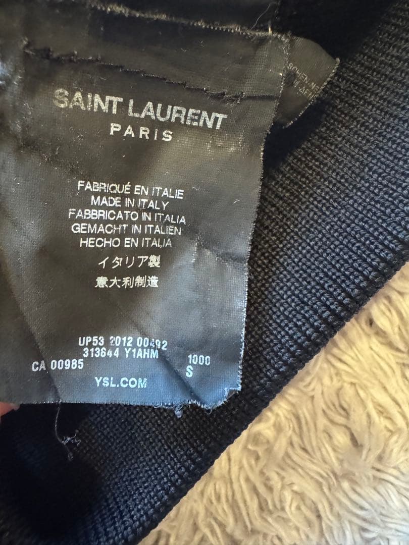SAINT LAURENT Zip Hoodie Saint Laurent Hedi #QYG3CA