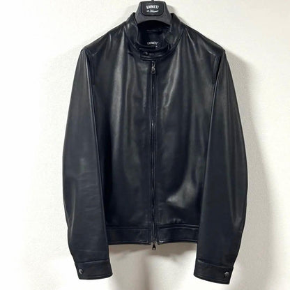 EMMETI 48 JURI Leather Rider's Jacket #QY5D7F