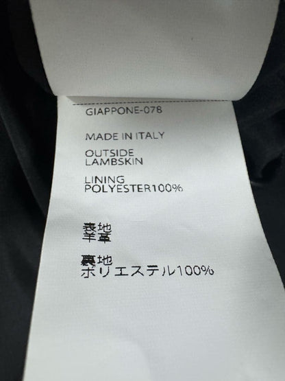 EMMETI 48 JURI Leather Rider's Jacket #QY5D7F