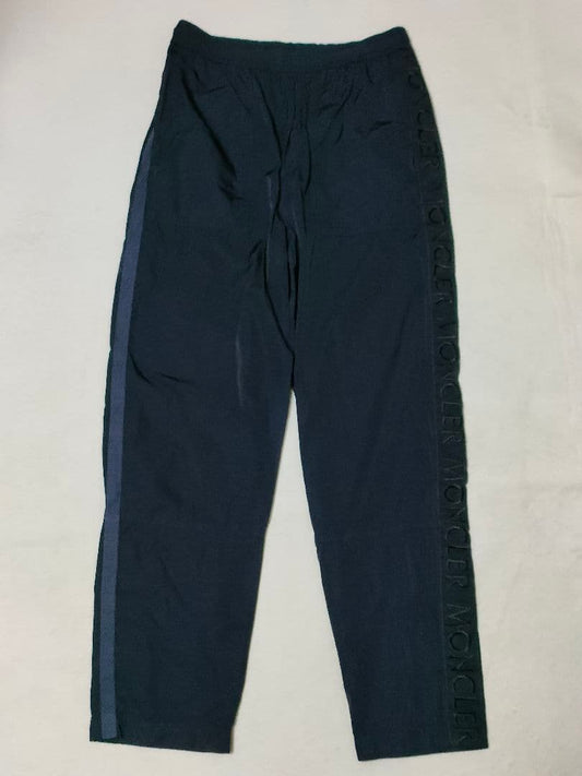 MONCLER pants with side logo, black, size 44 #QY1ANJ