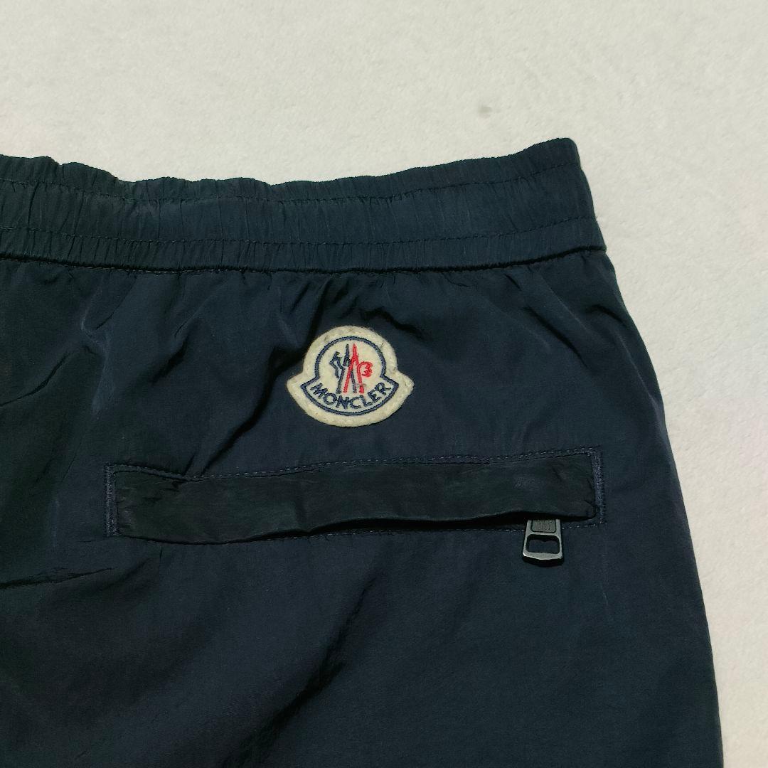 MONCLER pants with side logo, black, size 44 #QY1ANJ