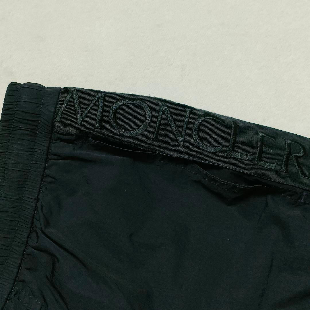 MONCLER pants with side logo, black, size 44 #QY1ANJ