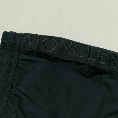MONCLER pants with side logo, black, size 44 #QY1ANJ