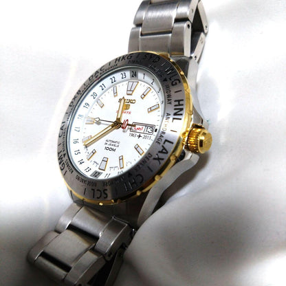 SEIKO5 50th Anniversary Model Skeleton Back Winding #PFB5IQ