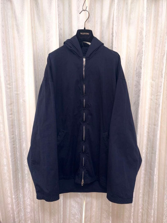 BALENCIAGA 24AW ZIP UP JACKET NAVY #QYB5BM