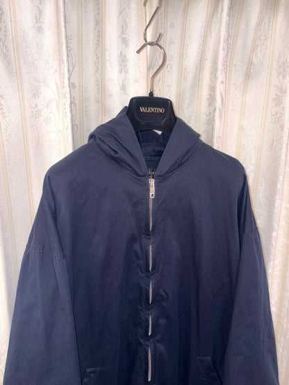 BALENCIAGA 24AW ZIP UP JACKET NAVY #QYB5BM