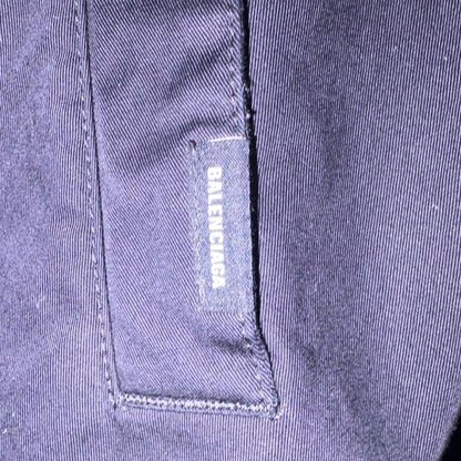 BALENCIAGA 24AW ZIP UP JACKET NAVY #QYB5BM