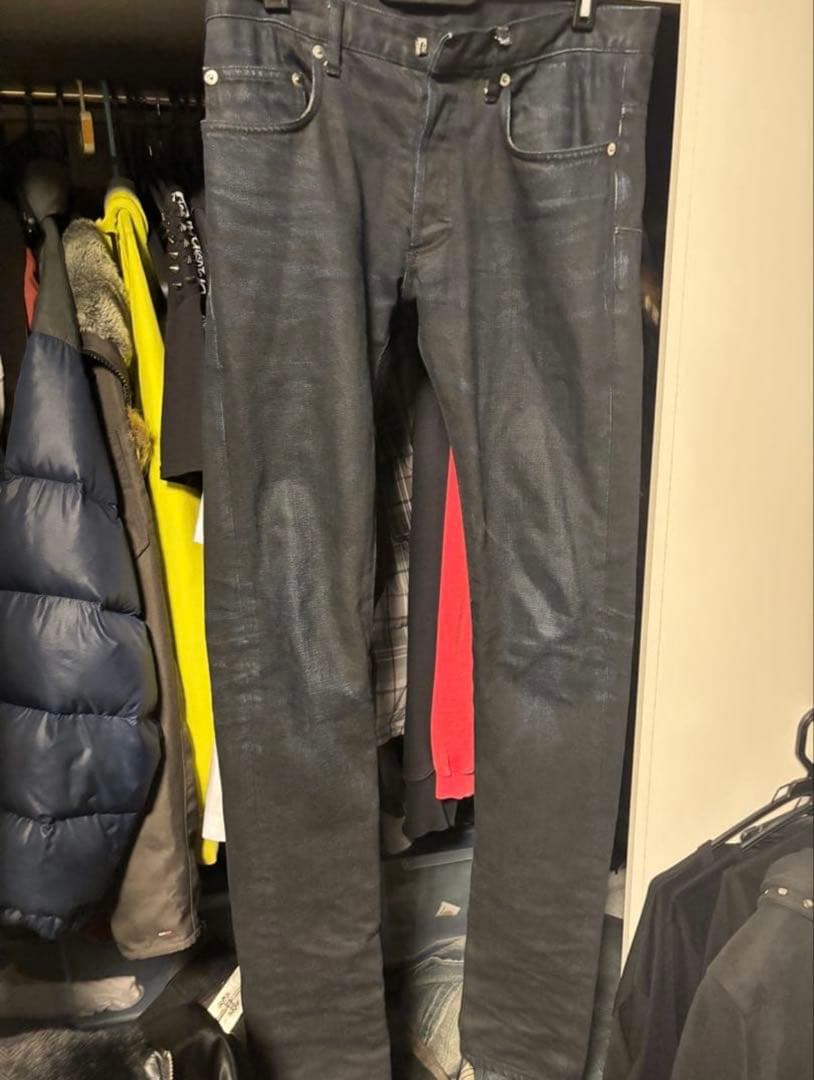 Dior dark denim slim fit jeans #QYDQDS
