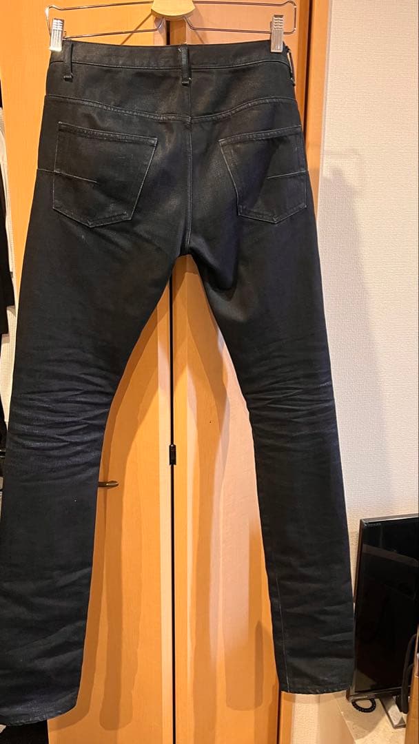 Dior dark denim slim fit jeans #QYDQDS