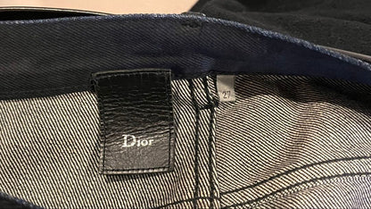 Dior dark denim slim fit jeans #QYDQDS