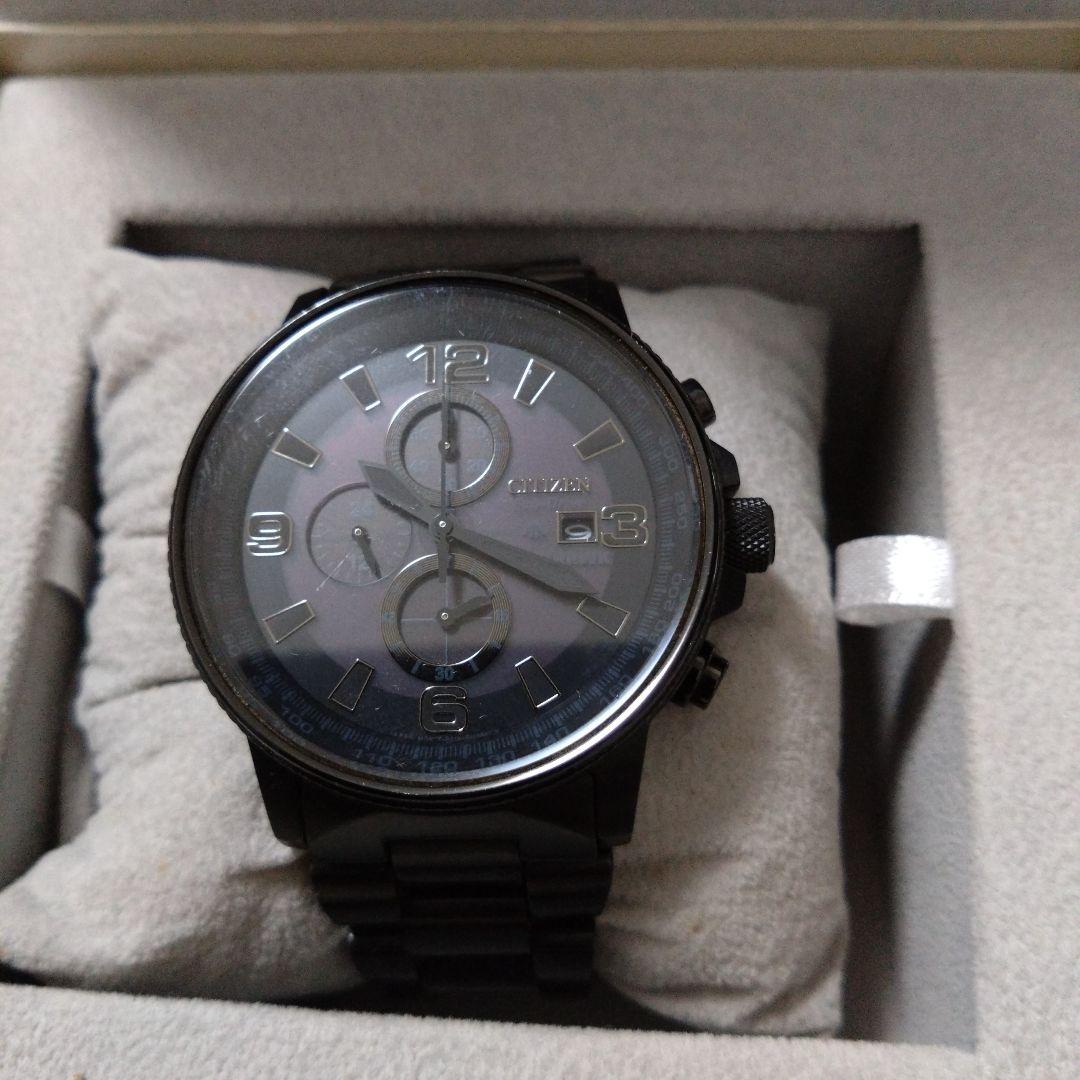 Citizen Nighthawk Eco-Drive Solar Men Watch Pilot Style #QY7IXU