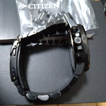 Citizen Nighthawk Eco-Drive Solar Men Watch Pilot Style #QY7IXU